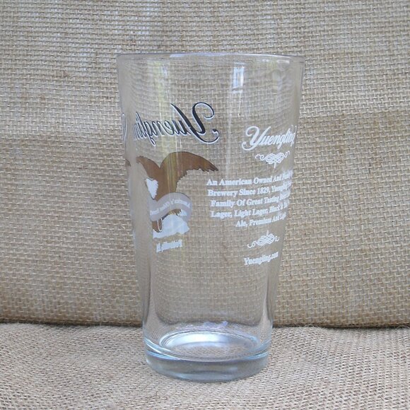 Yuengling Eagle Logo 16 oz Beer Glass - Picture 4 of 14